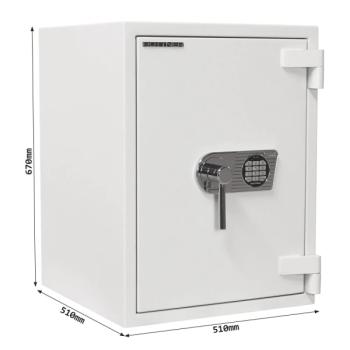 Rottner feuersicherer Wertschutzschrank EN2 Diamant Fire Premium PO65 Elektronikschloss T05911